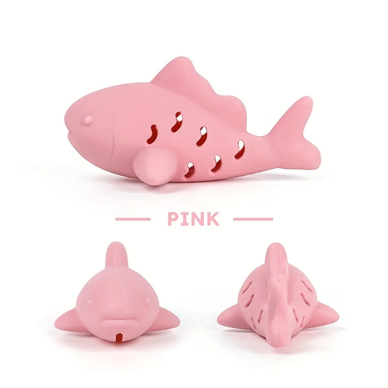 Silicone Hide-a-Treat Dental Toy for Small Pets