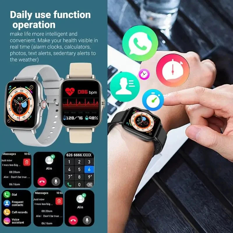 Smart Watch 1.44" – Bluetooth Call & Health