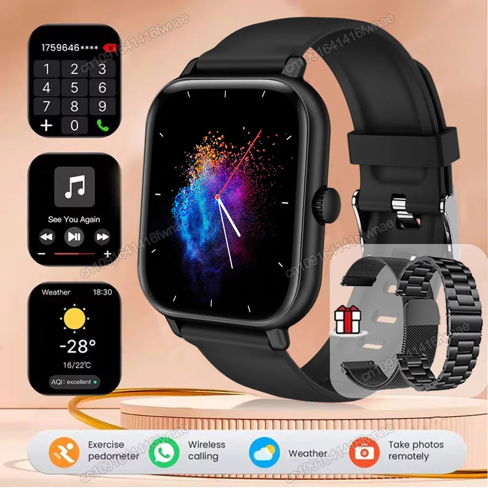Smart Watch 2.01" HD – Bluetooth Call & Sports