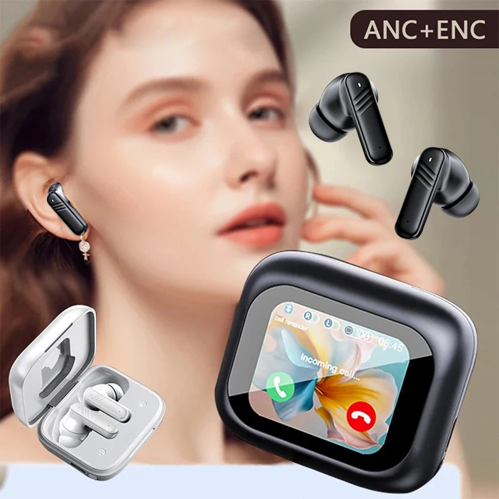ANC Wireless Earbuds Long Battery ENC Mic