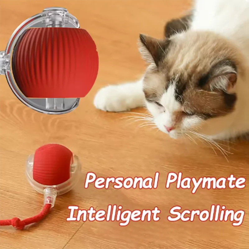 Interactive Electric Cat & Dog Toy Ball