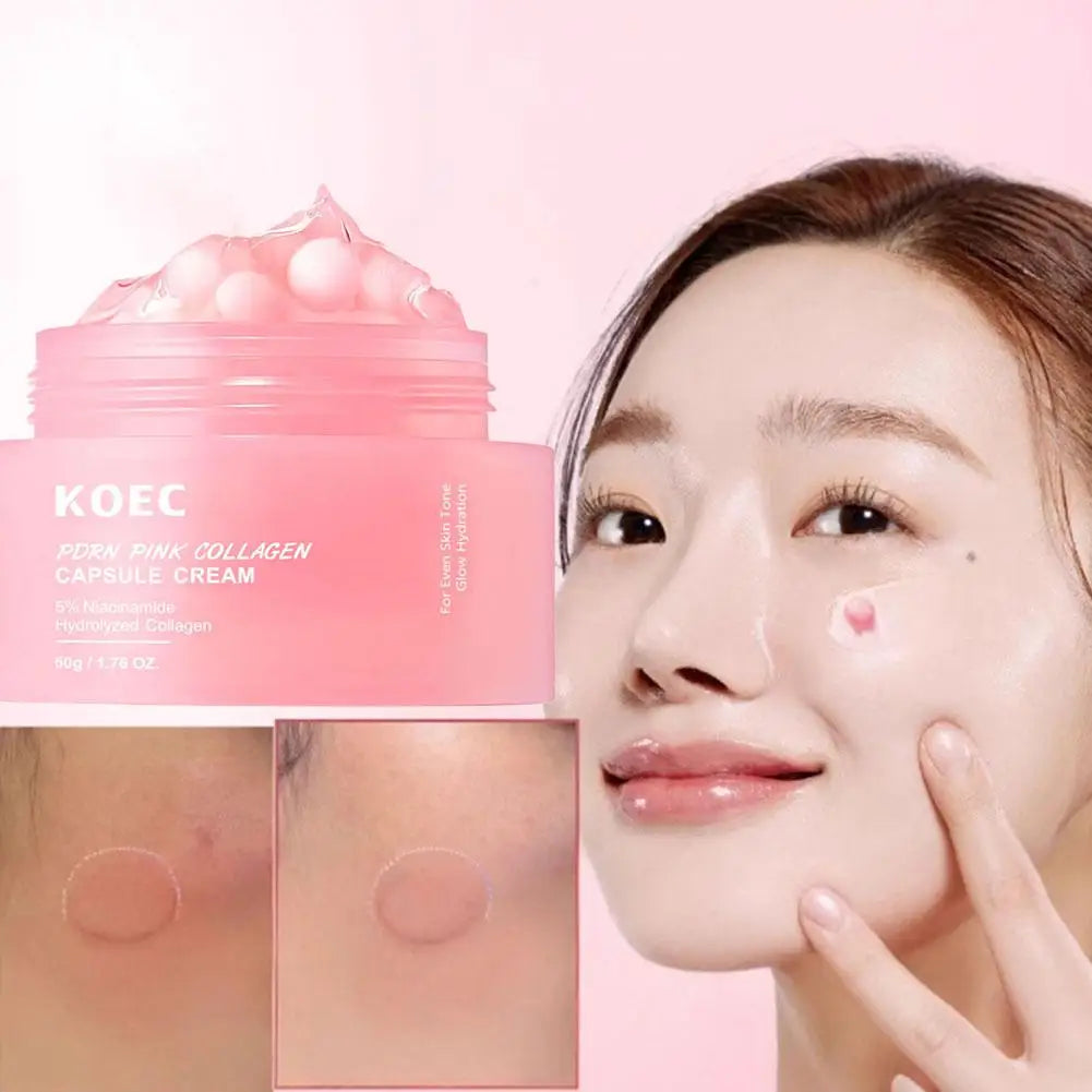 PDRN Pink Collagen Capsule Face Cream