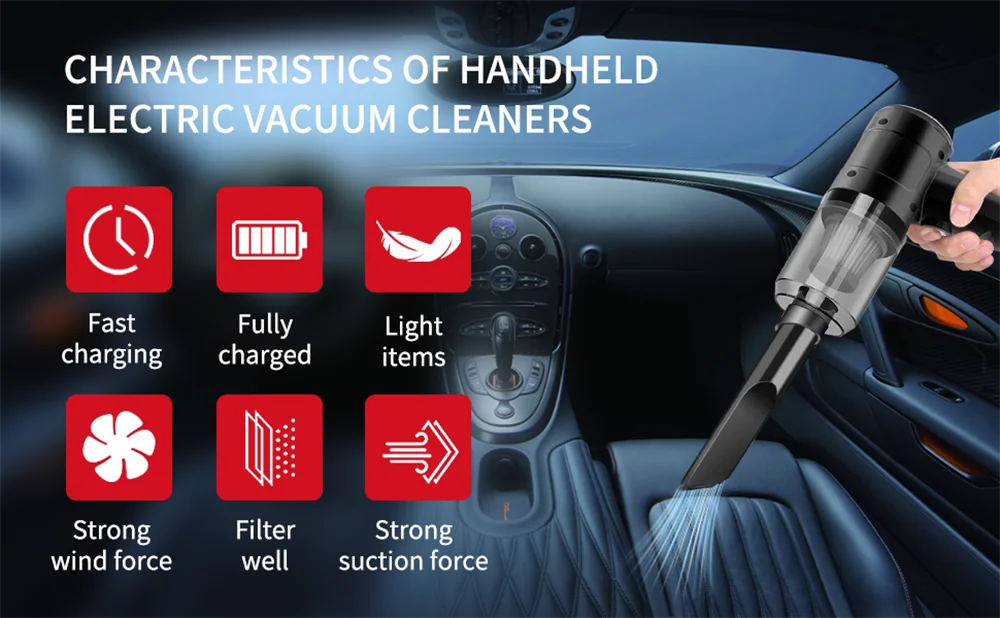 Cordless Handheld Vacuum Cleaner
