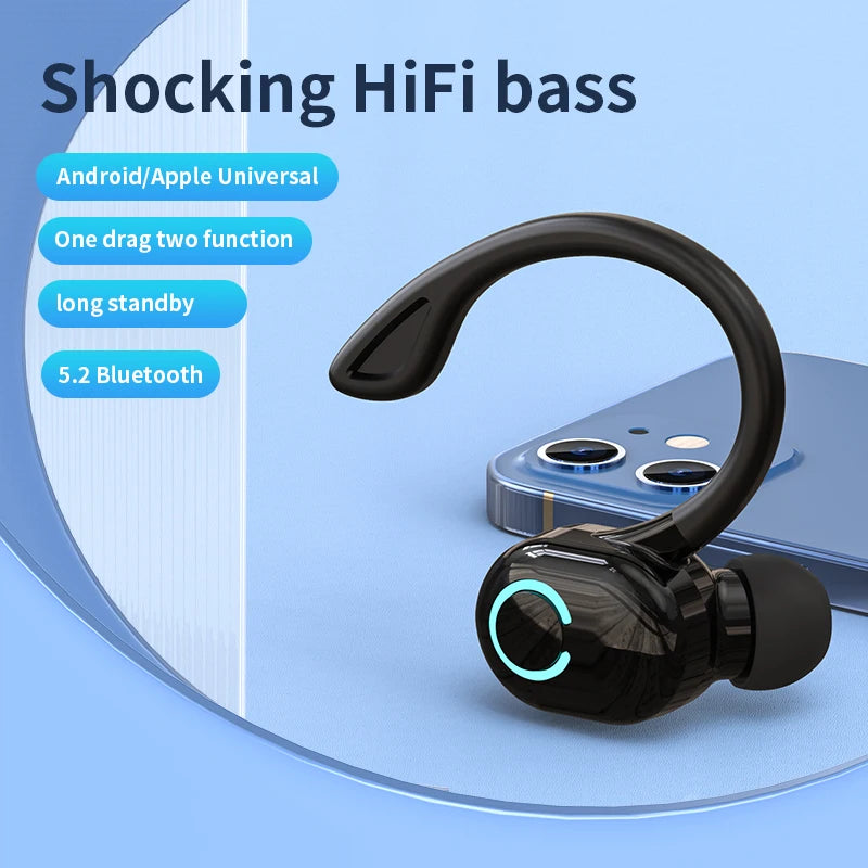 HiFi Bass Waterproof Noise Cancelling Earbuds