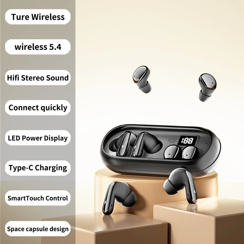 Mini Sleep & Sport Earbuds 30H Playtime (2-Pack)