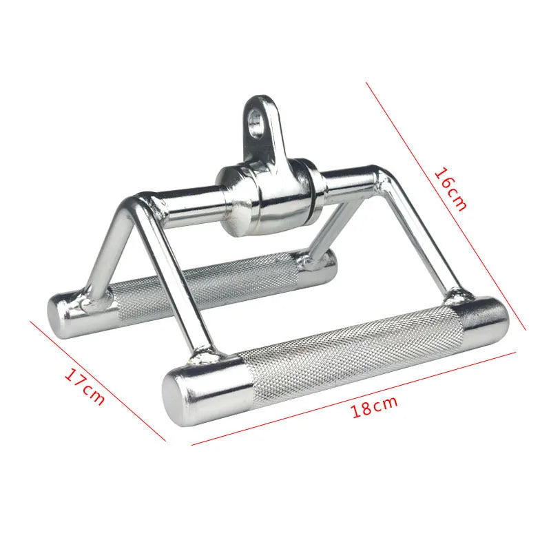Chrome Lat Pull Down Bar & Tricep Rope