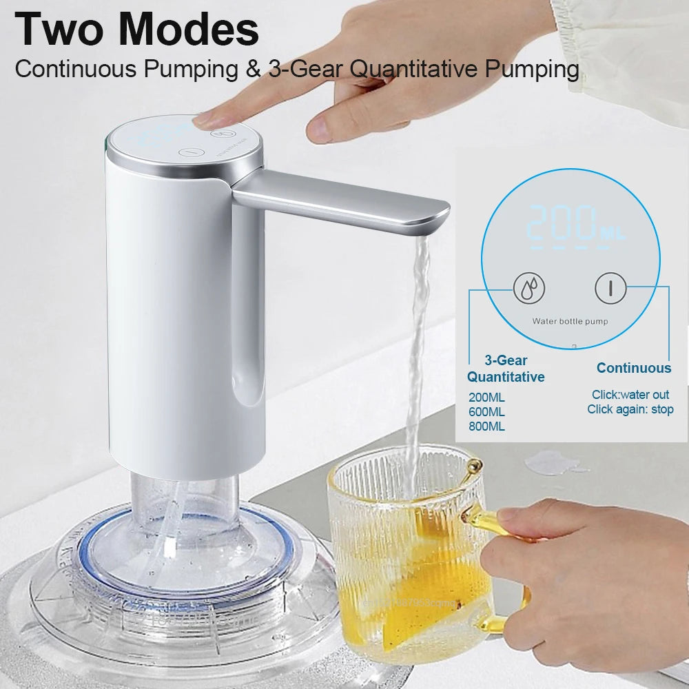 Rechargeable Desktop Water Dispenser Pump