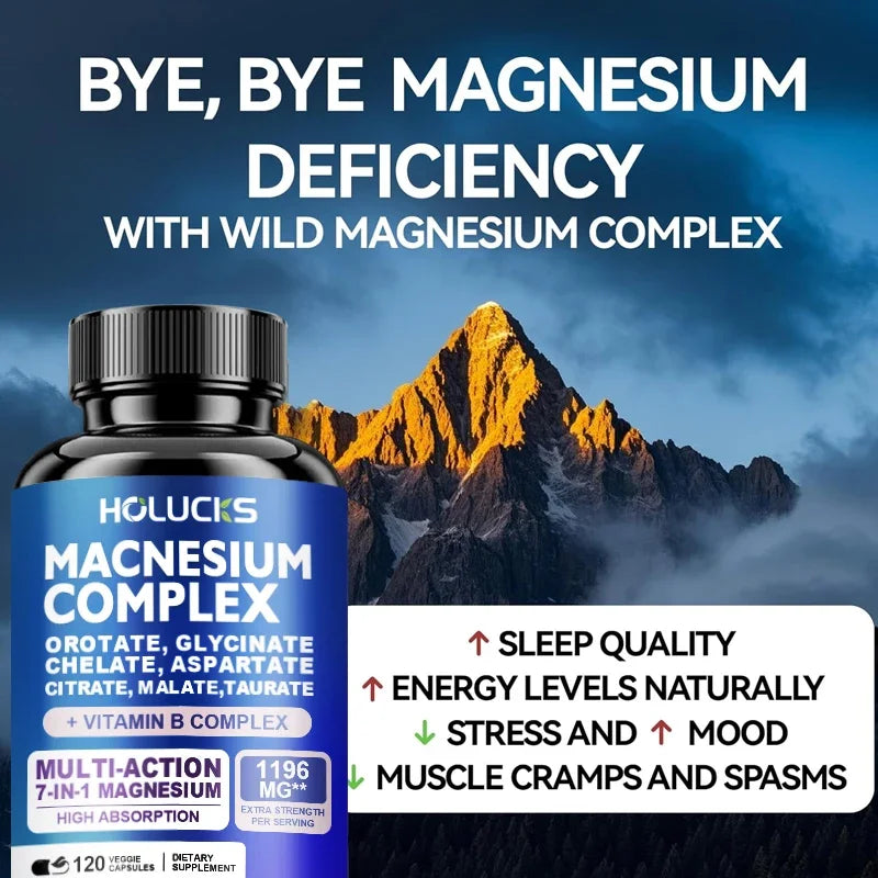 Magnesium Complex 1000mg – 7-Form Blend