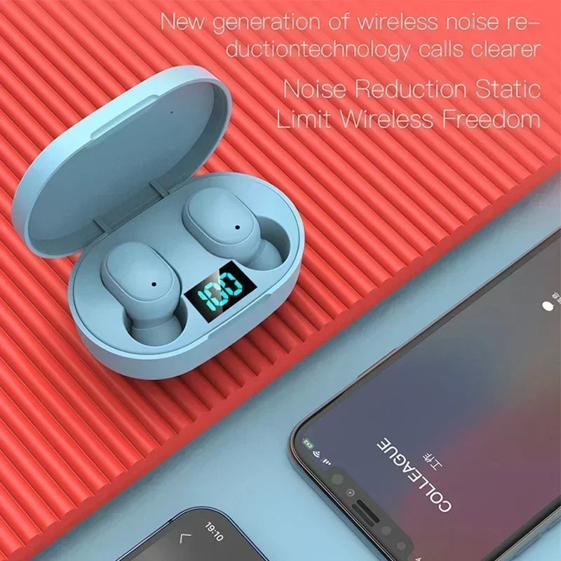 E6S Noise Cancelling TWS Earbuds with Mic