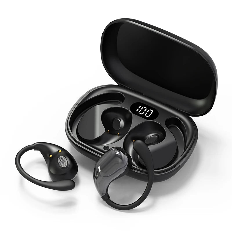 BT5.4 Ear Hook HiFi Waterproof Touch Earbuds