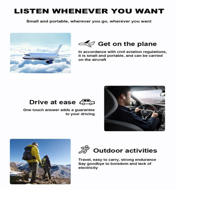 Deep Bass Waterproof TWS Earbuds with Mic