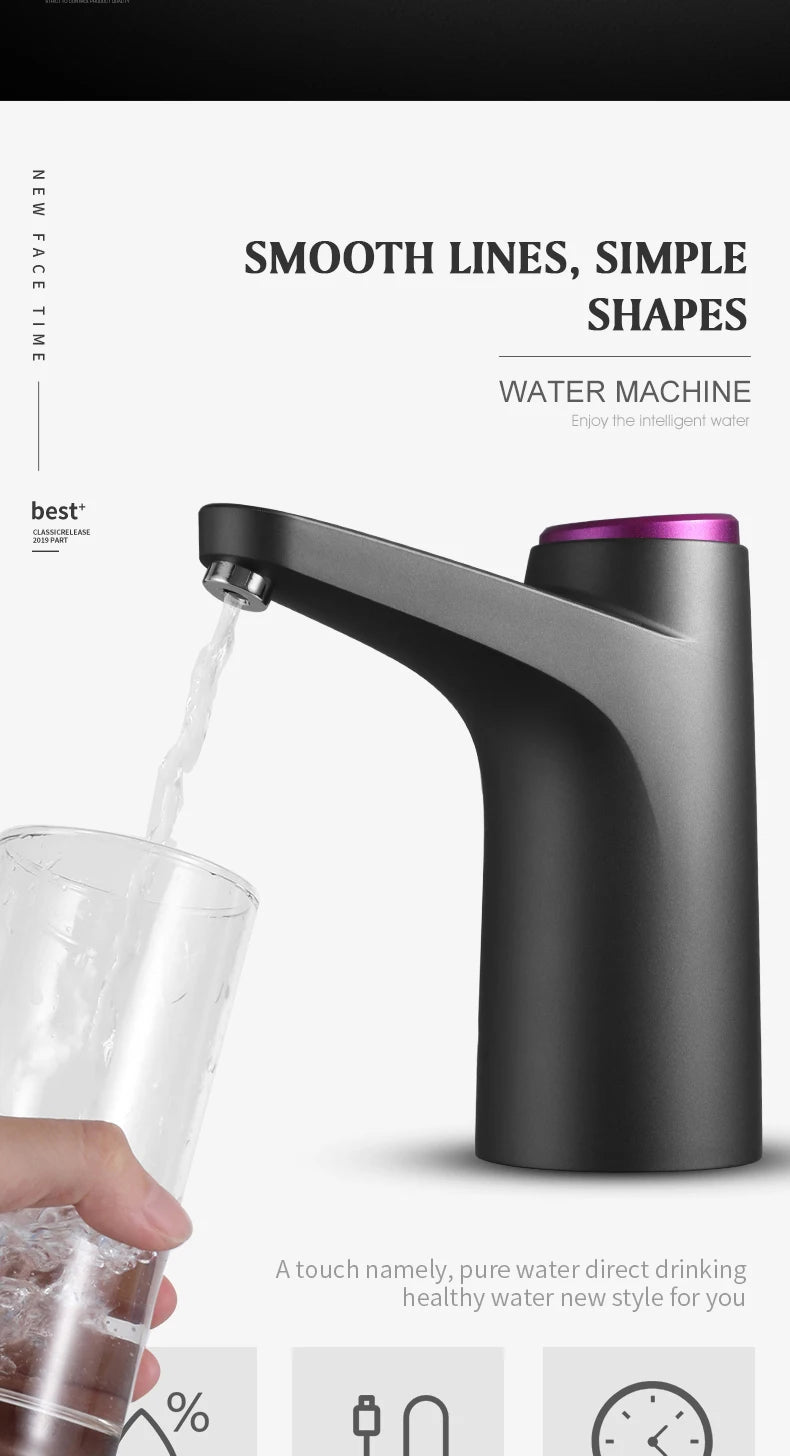 Electric Water Bottle Pump Dispenser