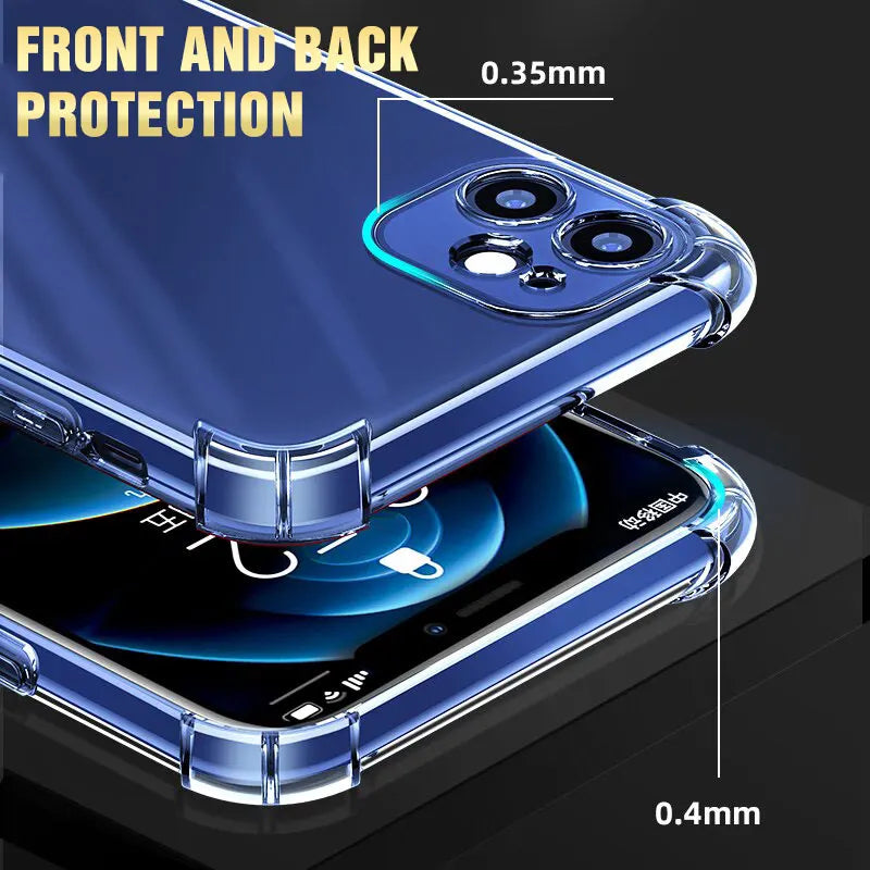 Shockproof Silicone Case – Multi iPhone