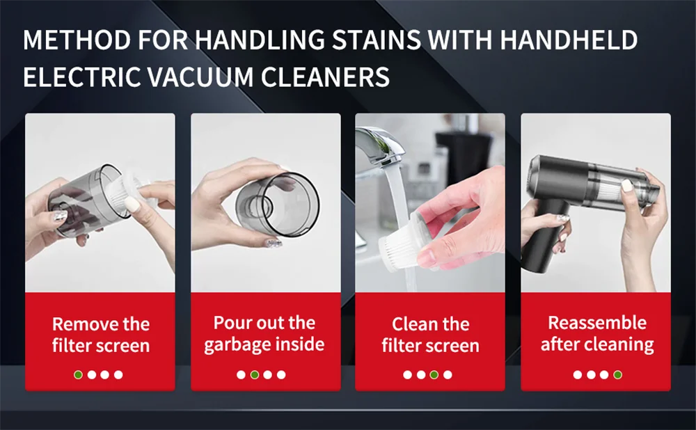 Cordless Handheld Vacuum Cleaner