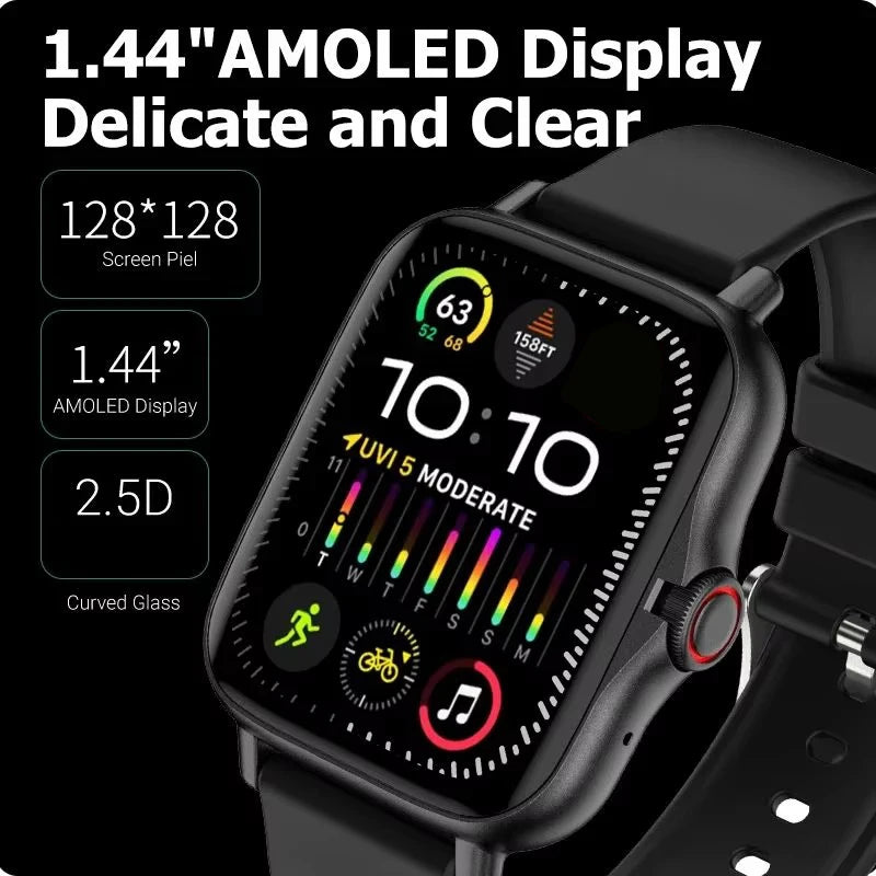 Smart Watch 1.44" – Bluetooth Call & Health