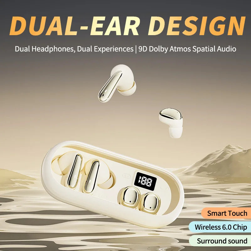 Mini Sleep & Sport Earbuds 30H Playtime (2-Pack)