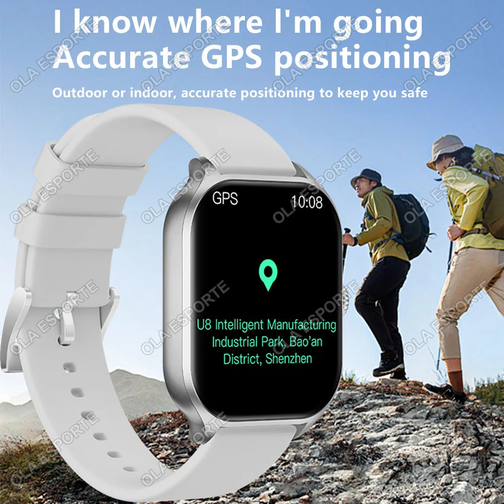 Smart Watch 2.01" HD – Bluetooth Call & Sports
