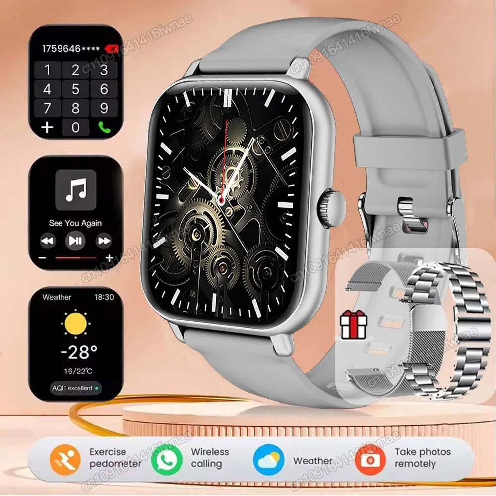 Smart Watch 2.01" HD – Bluetooth Call & Sports
