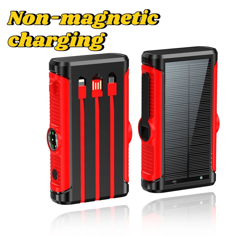 Solar Power Bank 20000mAh 22.5W – Hand Crank