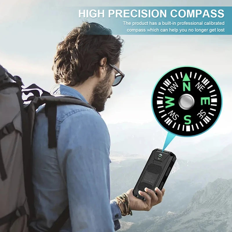 Solar Power Bank 80000mAh – Fast Charging