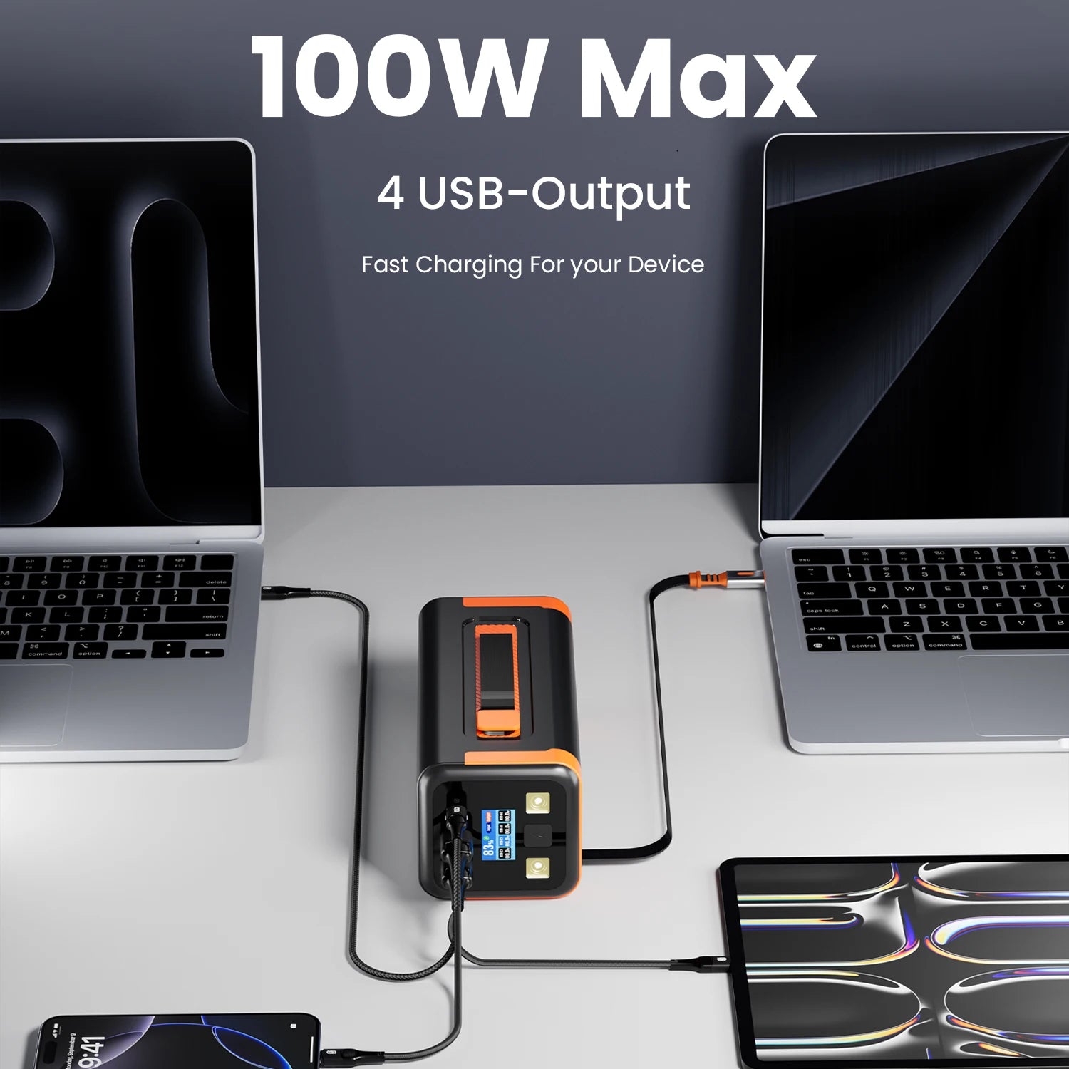 Power Bank 50000mAh 100W PD – Fast Charging