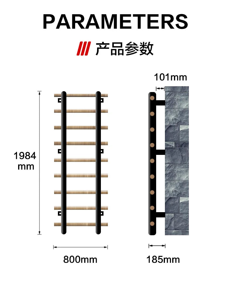 Indoor Parallel Bar & Stretching Frame