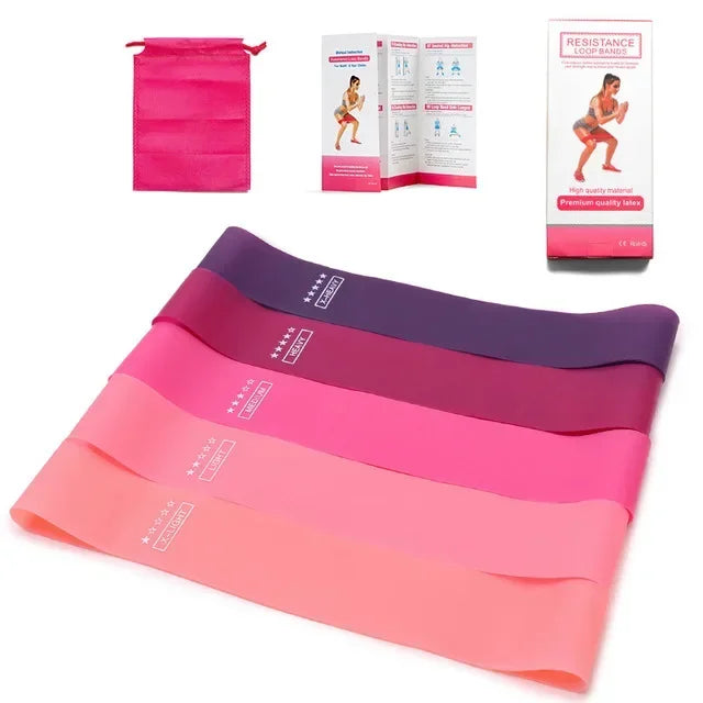 Rubber Resistance Bands – Crossfit & Yoga