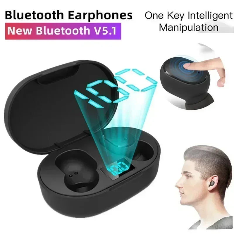 E6S Noise Cancelling TWS Earbuds with Mic