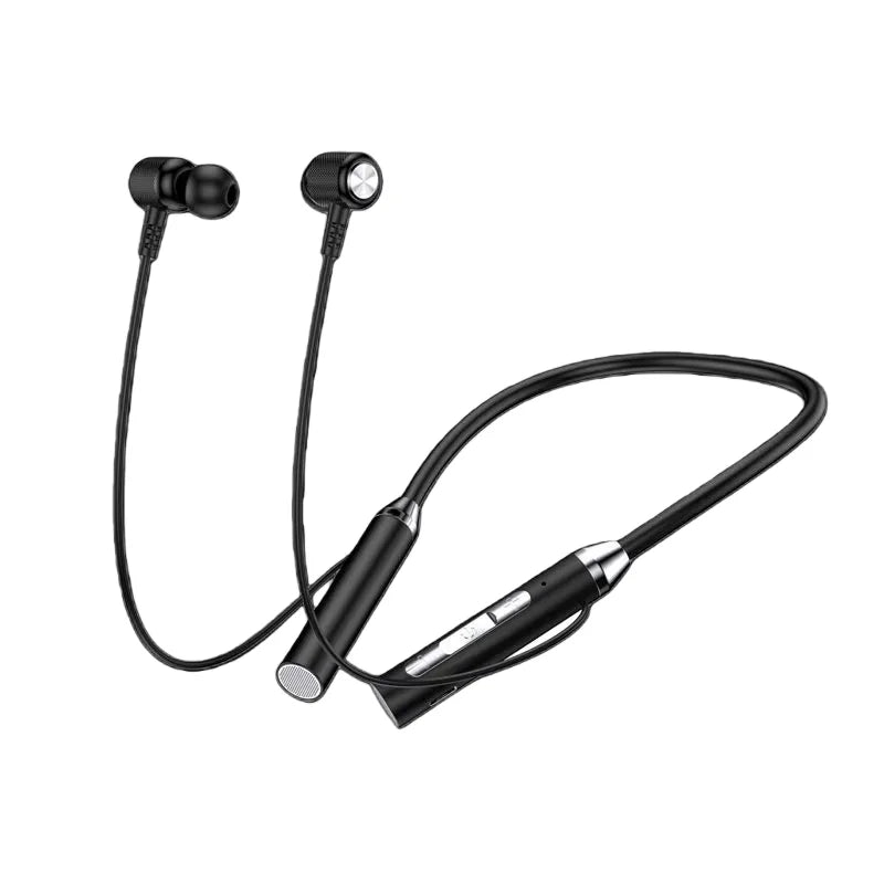 9D Magnetic Neckband TWS Earbuds with Mic