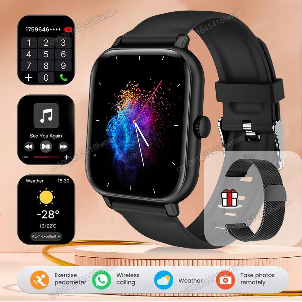 Smart Watch 2.01" HD – Bluetooth Call & Sports