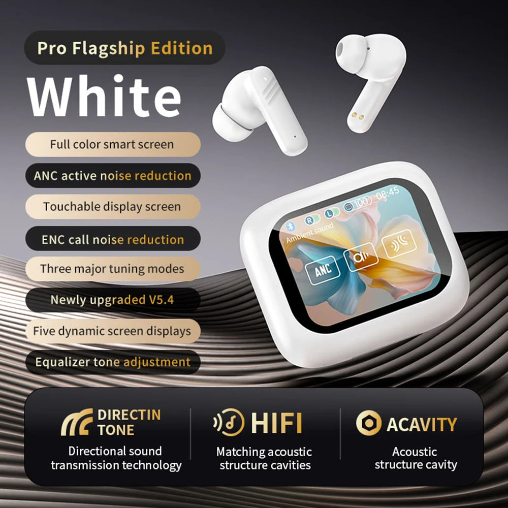 ANC Wireless Earbuds Long Battery ENC Mic