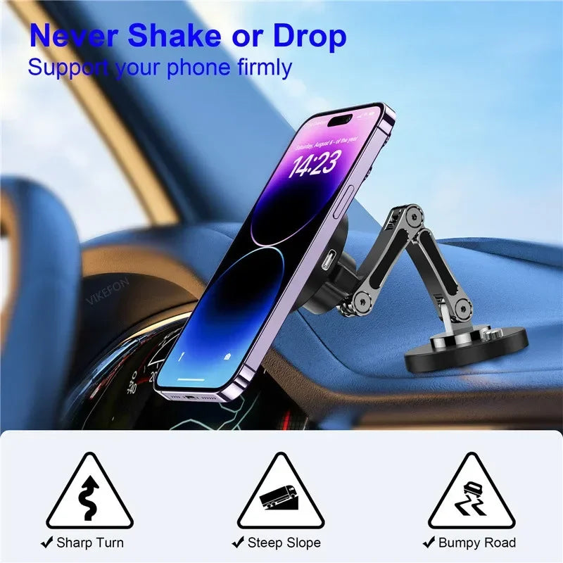 Magnetic Wireless Car Phone Charger Mount