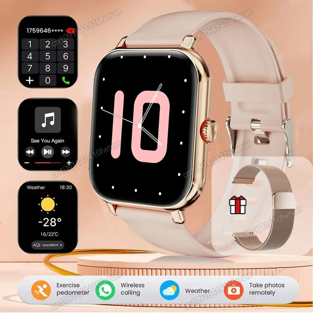 Smart Watch 2.01" HD – Bluetooth Call & Sports
