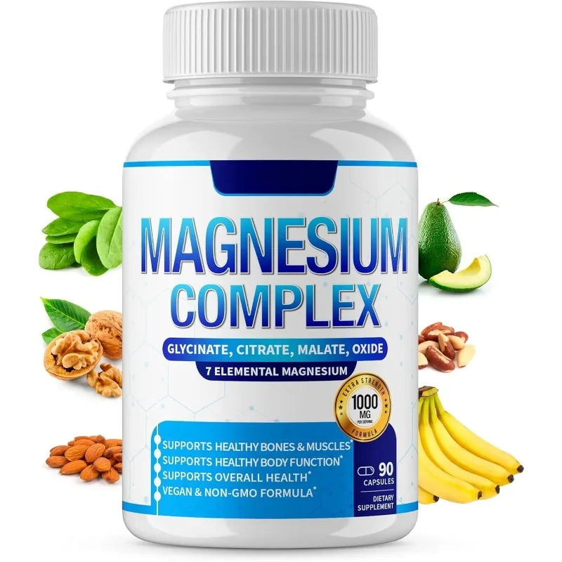 Magnesium 1000mg 7-in-1 Complex – 90 Ct