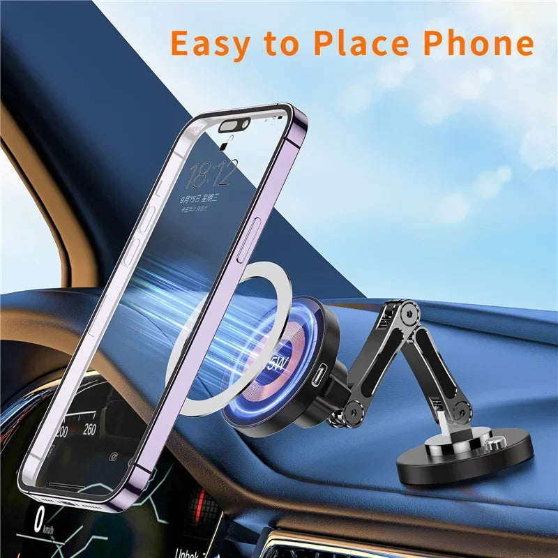 Magnetic Wireless Car Phone Charger Mount