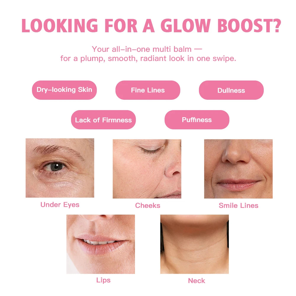 PDRN Pink Collagen Brightening Balm Stick