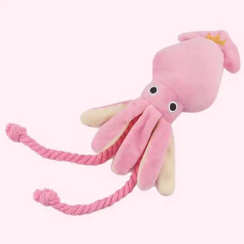 Cotton Rope Octopus Chew Toy for Pets