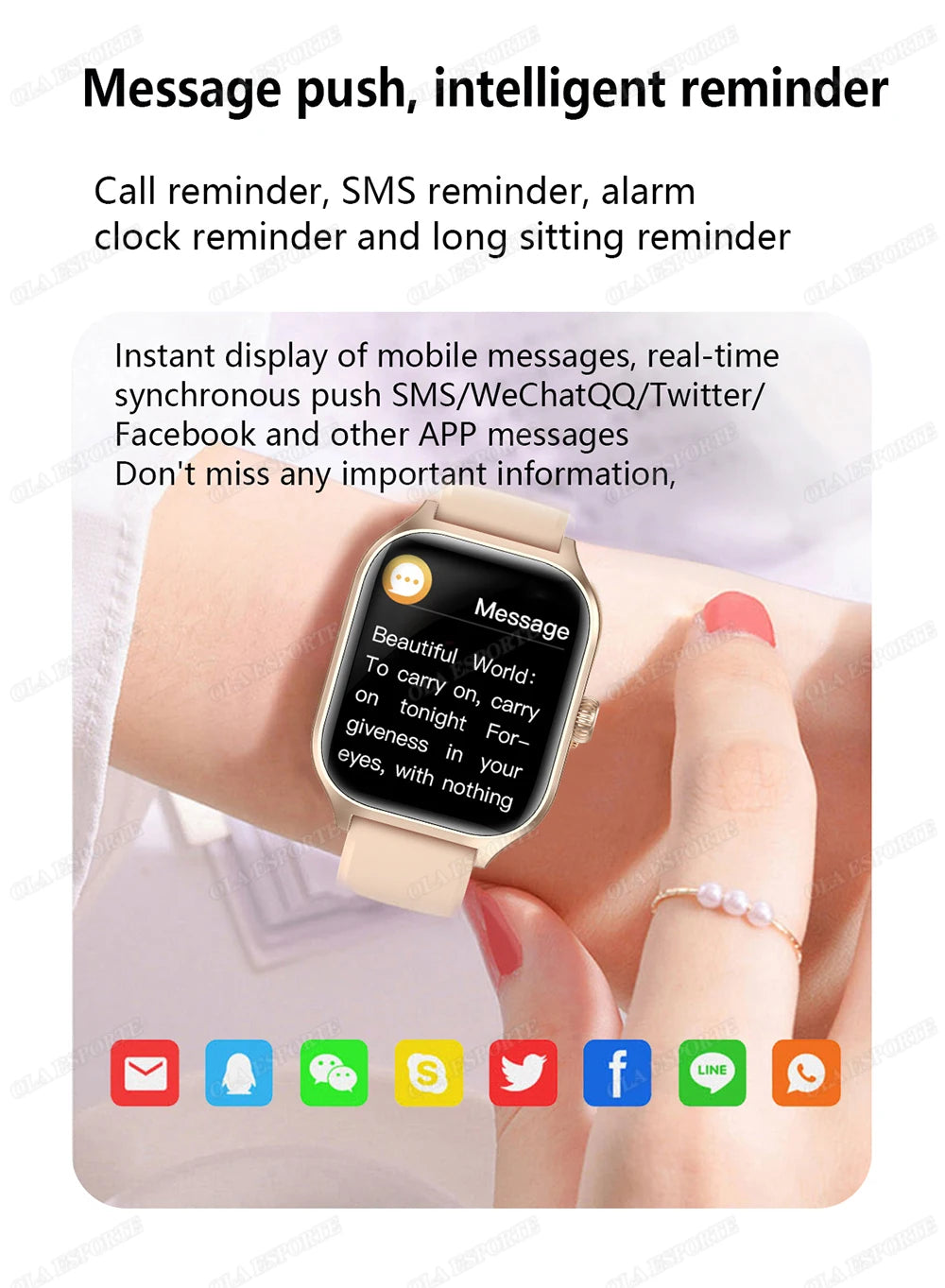 Smart Watch 2.01" HD – Bluetooth Call & Sports