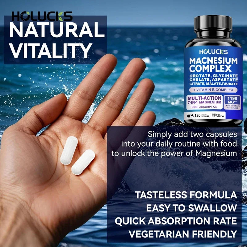 Magnesium Complex 1000mg – 7-Form Blend