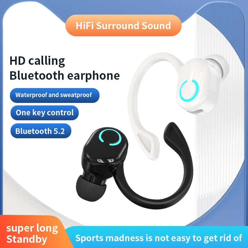 HiFi Bass Waterproof Noise Cancelling Earbuds