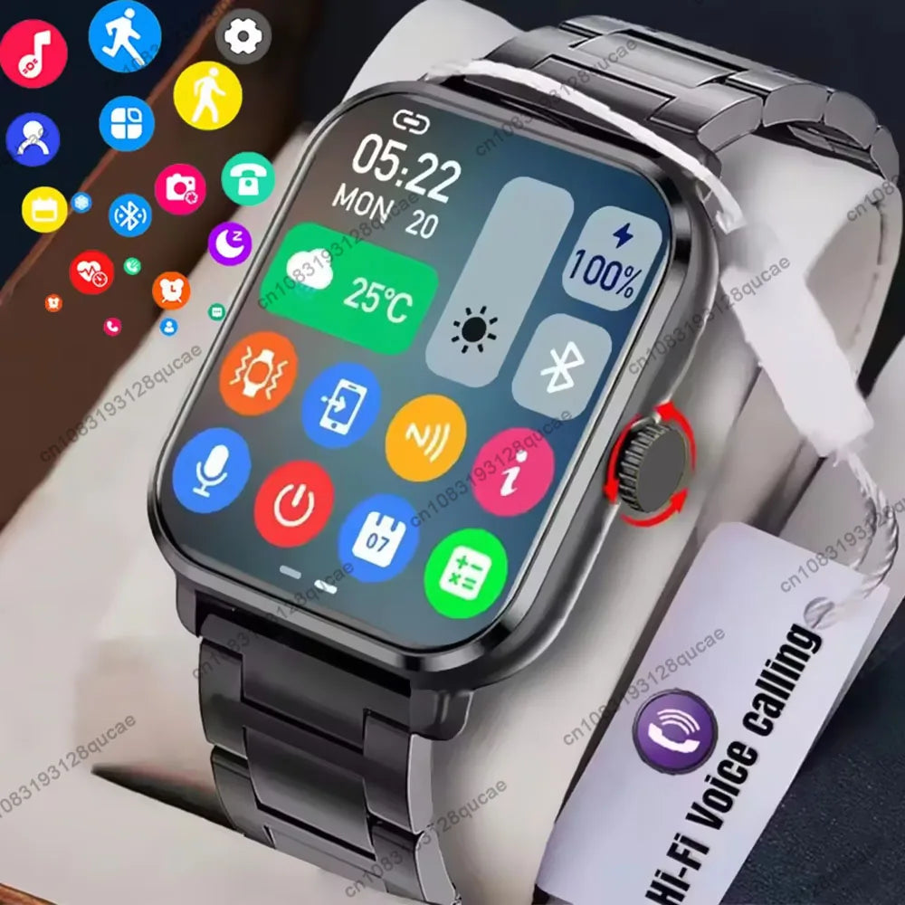 Smart Watch 2.01" HD – Bluetooth Call & Sports