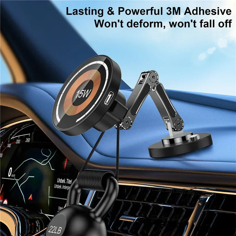Magnetic Wireless Car Phone Charger Mount