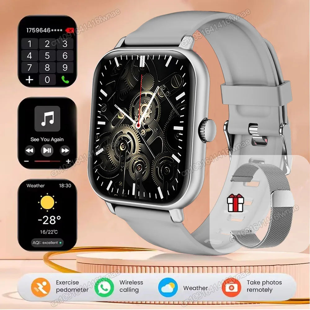 Smart Watch 2.01" HD – Bluetooth Call & Sports