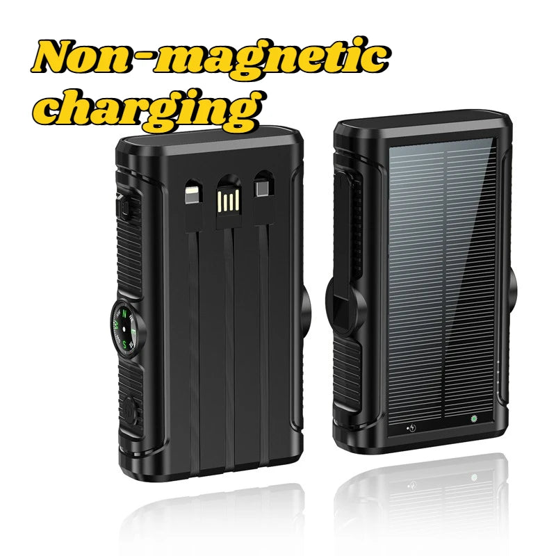 Solar Power Bank 20000mAh 22.5W – Hand Crank