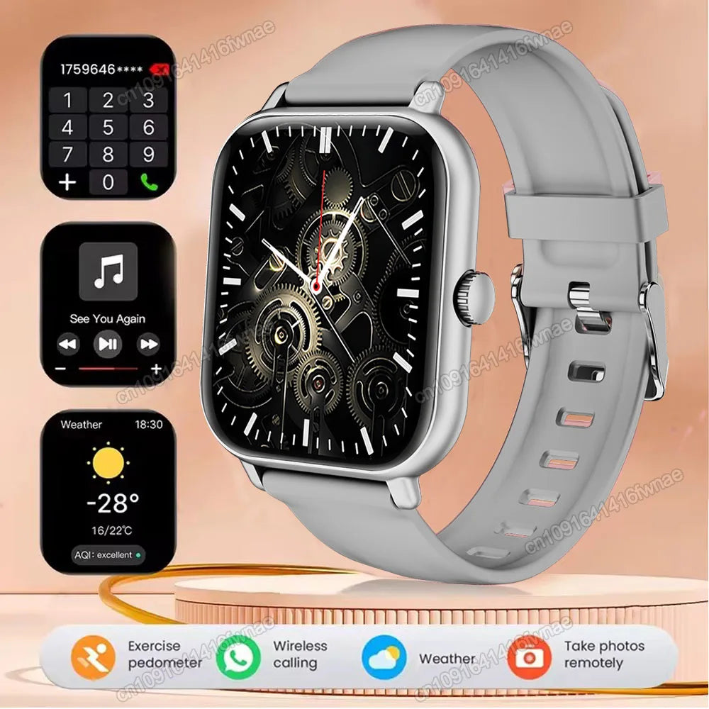 Smart Watch 2.01" HD – Bluetooth Call & Sports