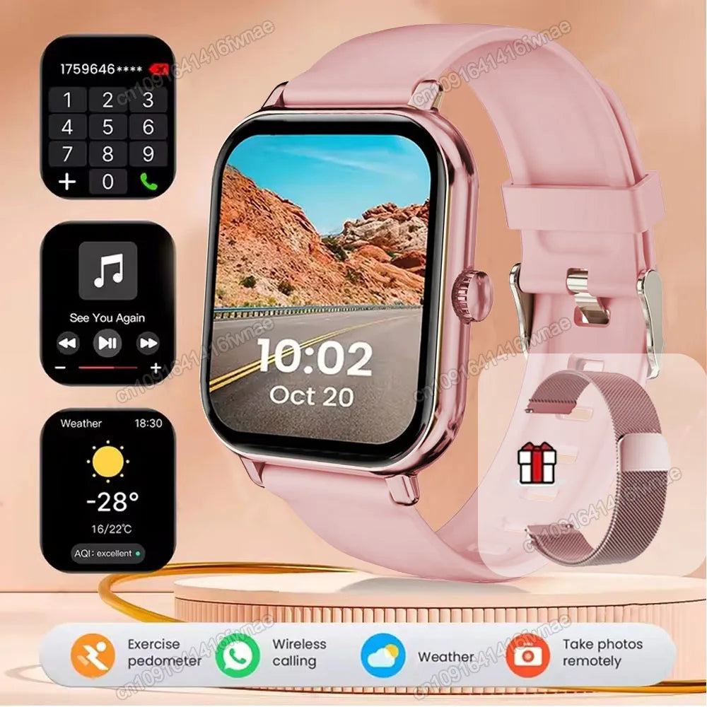 Smart Watch 2.01" HD – Bluetooth Call & Sports