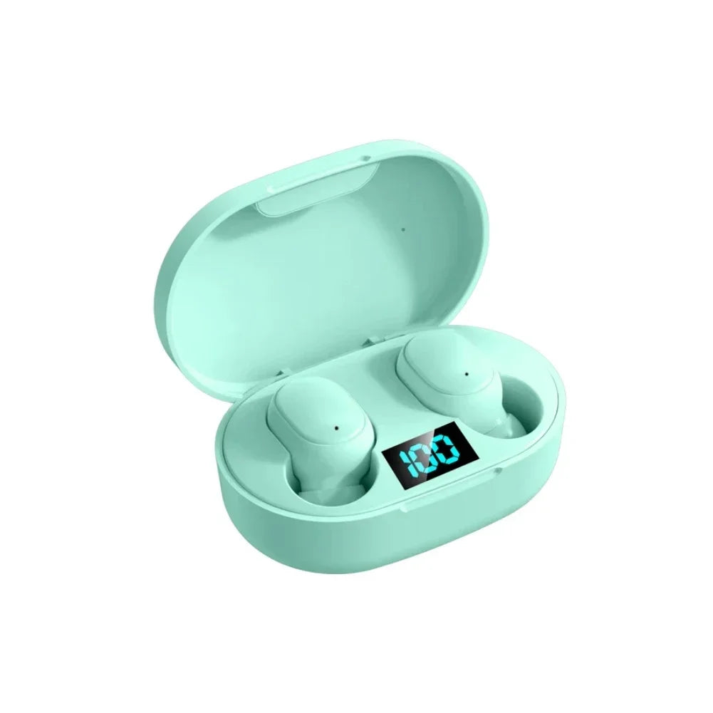 E6S Noise Cancelling Earbuds LED Charging Case