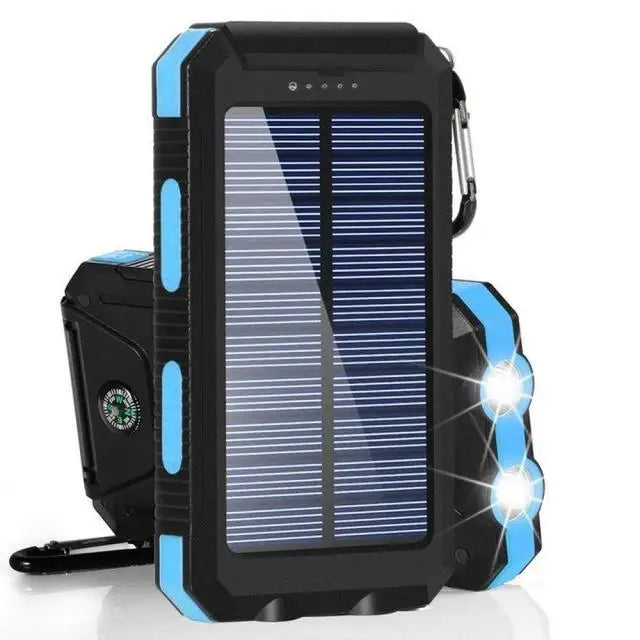 Solar Power Bank 80000mAh – Fast Charging