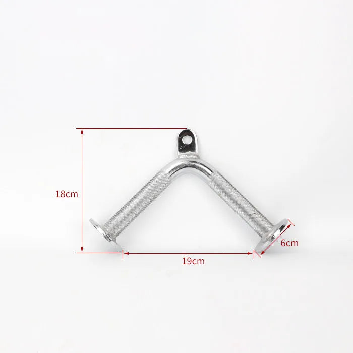 Chrome Lat Pull Down Bar & Tricep Rope