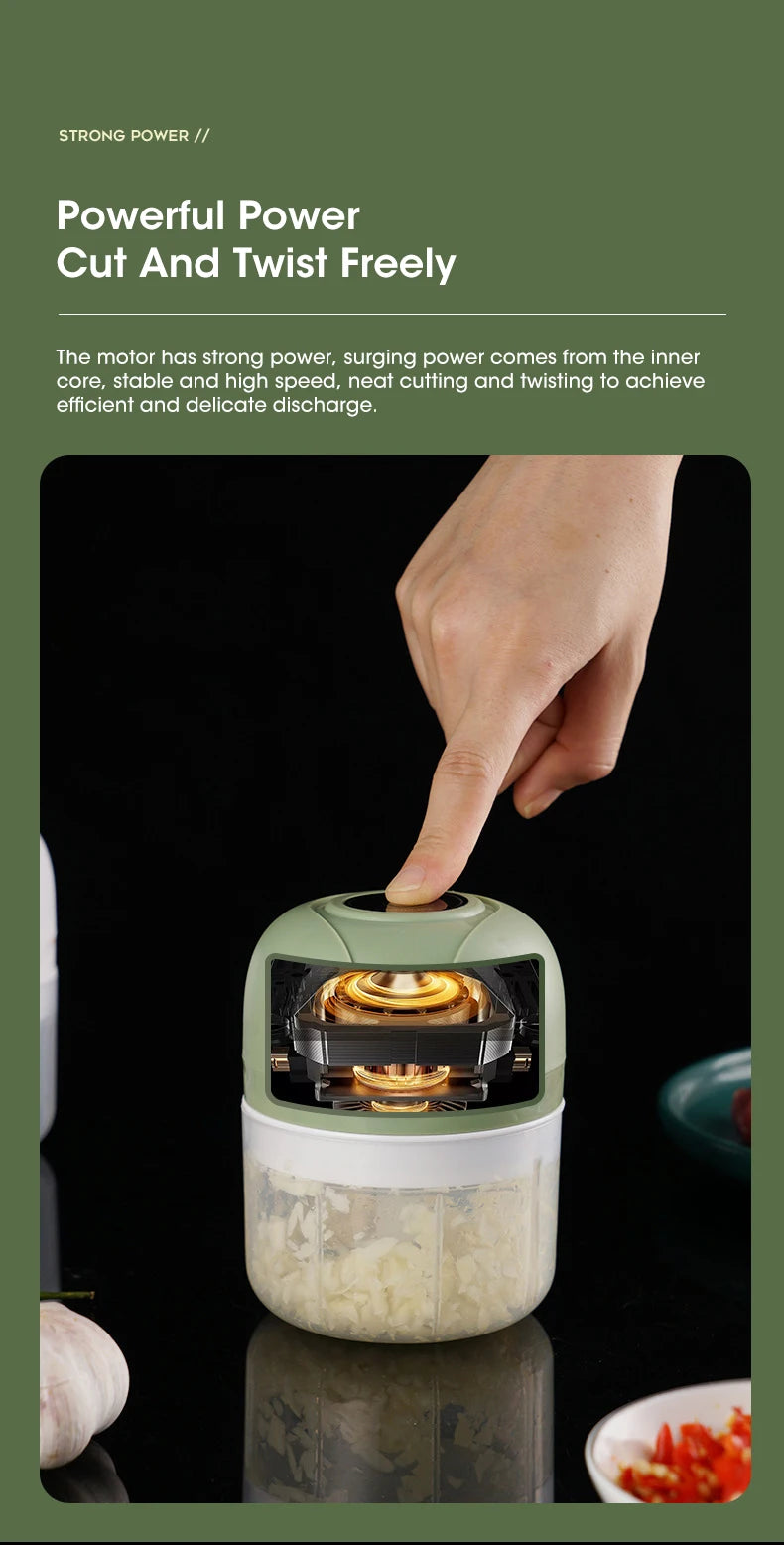 Multifunctional USB Electric Food Chopper
